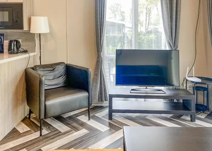 Amazing Stacaravan In Camping